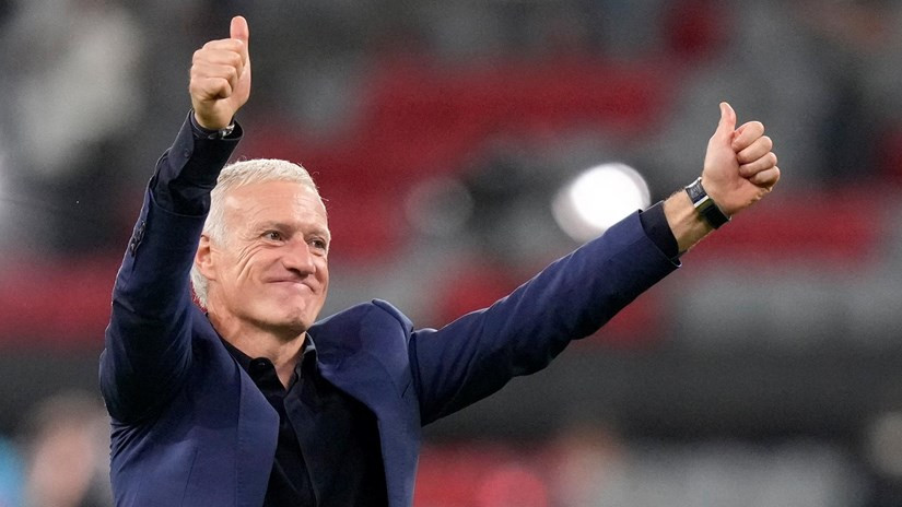 World Cup 2022: Huấn luyện viên Deschamps đứng trước ngưỡng cửa lịch sử
